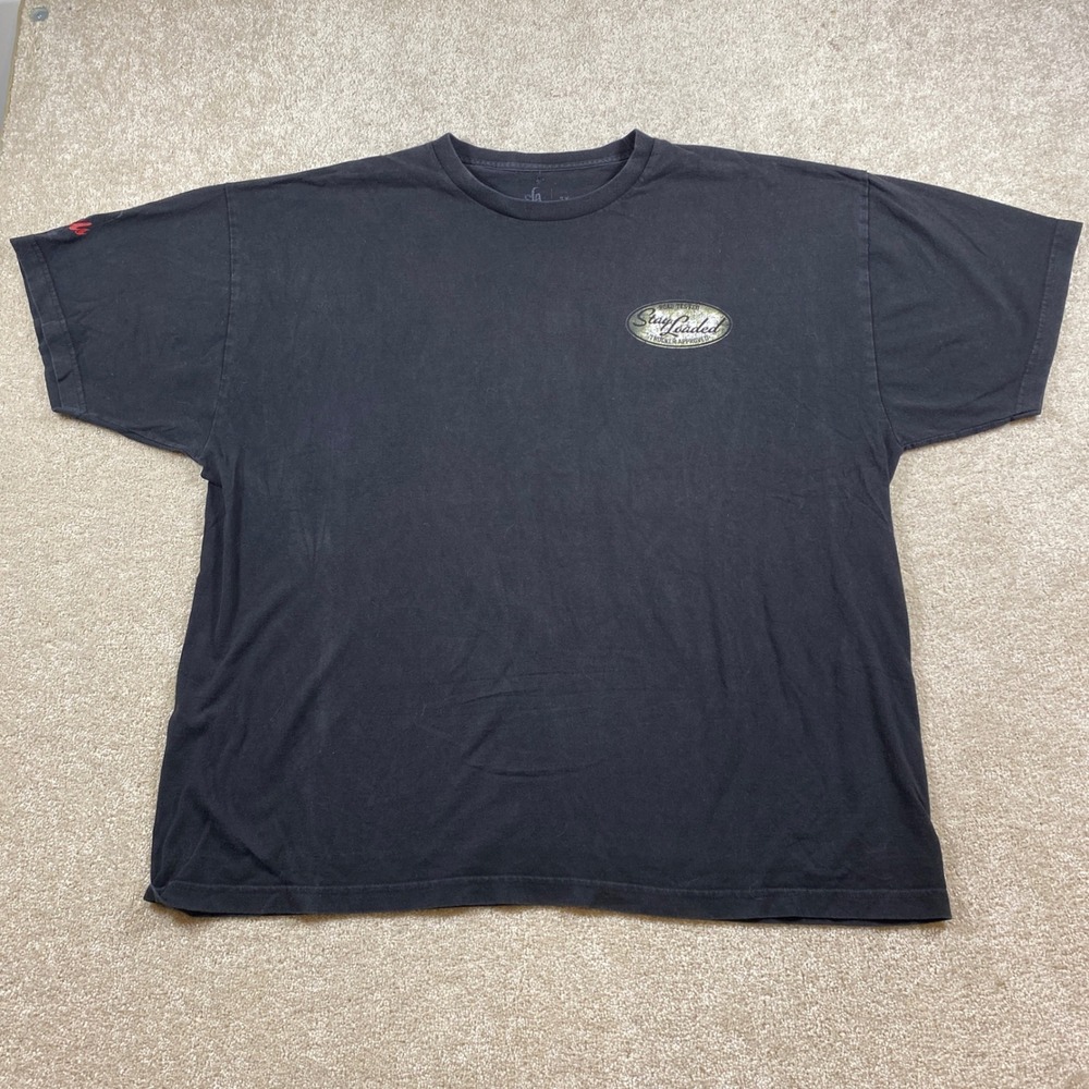 SFA Graphic T-Shirt Mens 3XL Black Stay Loaded Trucker Semi Truck Short Sleeve